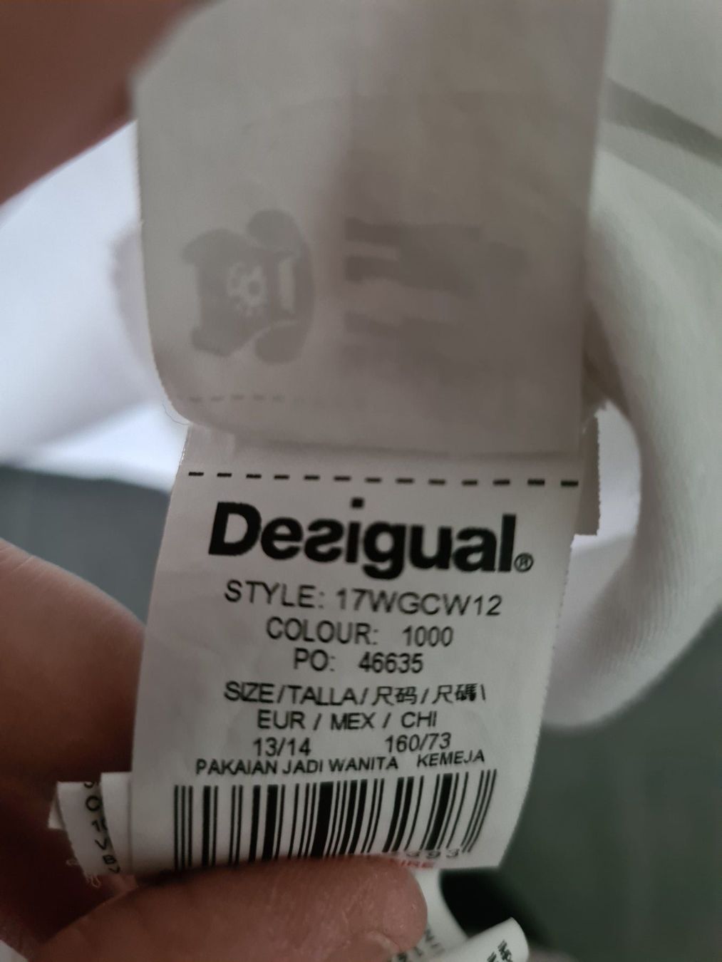 Desigual Camicette, T-shirt & Top: DESIGUAL Mädchen Hemdbluse gr.13/14 Jahre – Usato da Mezzovico venduto da maemy 3