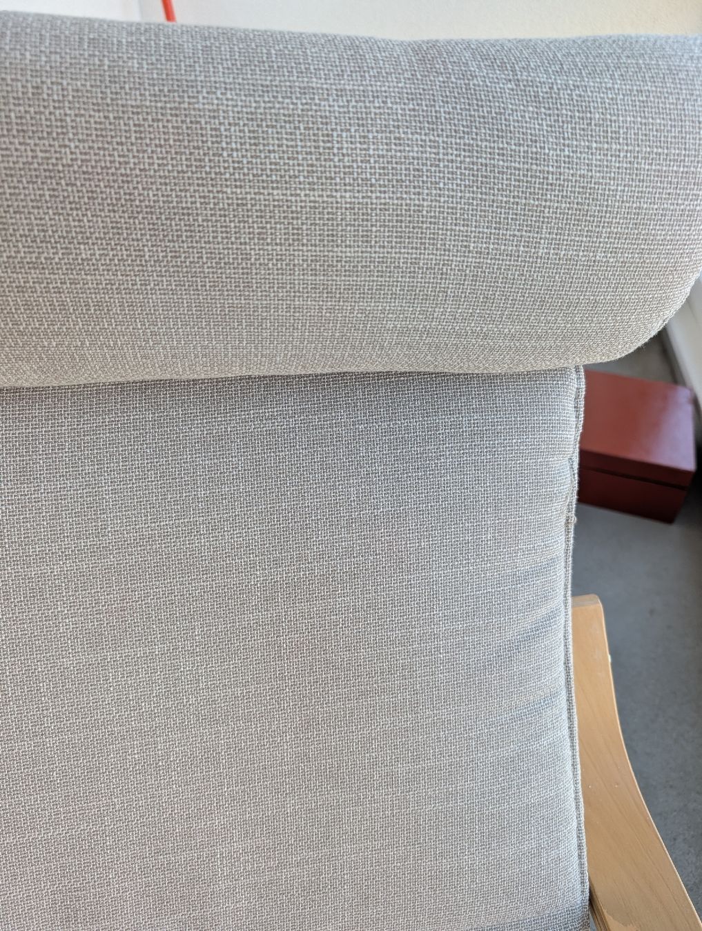 Ikea Poltrone: IKEA Poäng Sessel Holz hell Bezug beige – Usato da Lohn-Ammannsegg venduto da GuessT 1