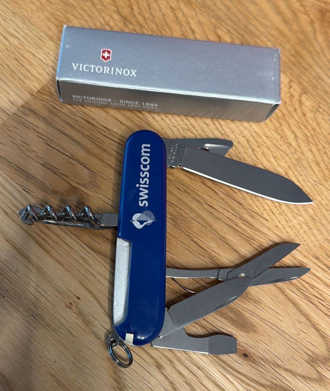 Victorinox Taschenmesser: VICTORINOX SWISSCOM SACKMESSER – Neu und originalverpackt aus Zürich von Frei-Occasionen 4