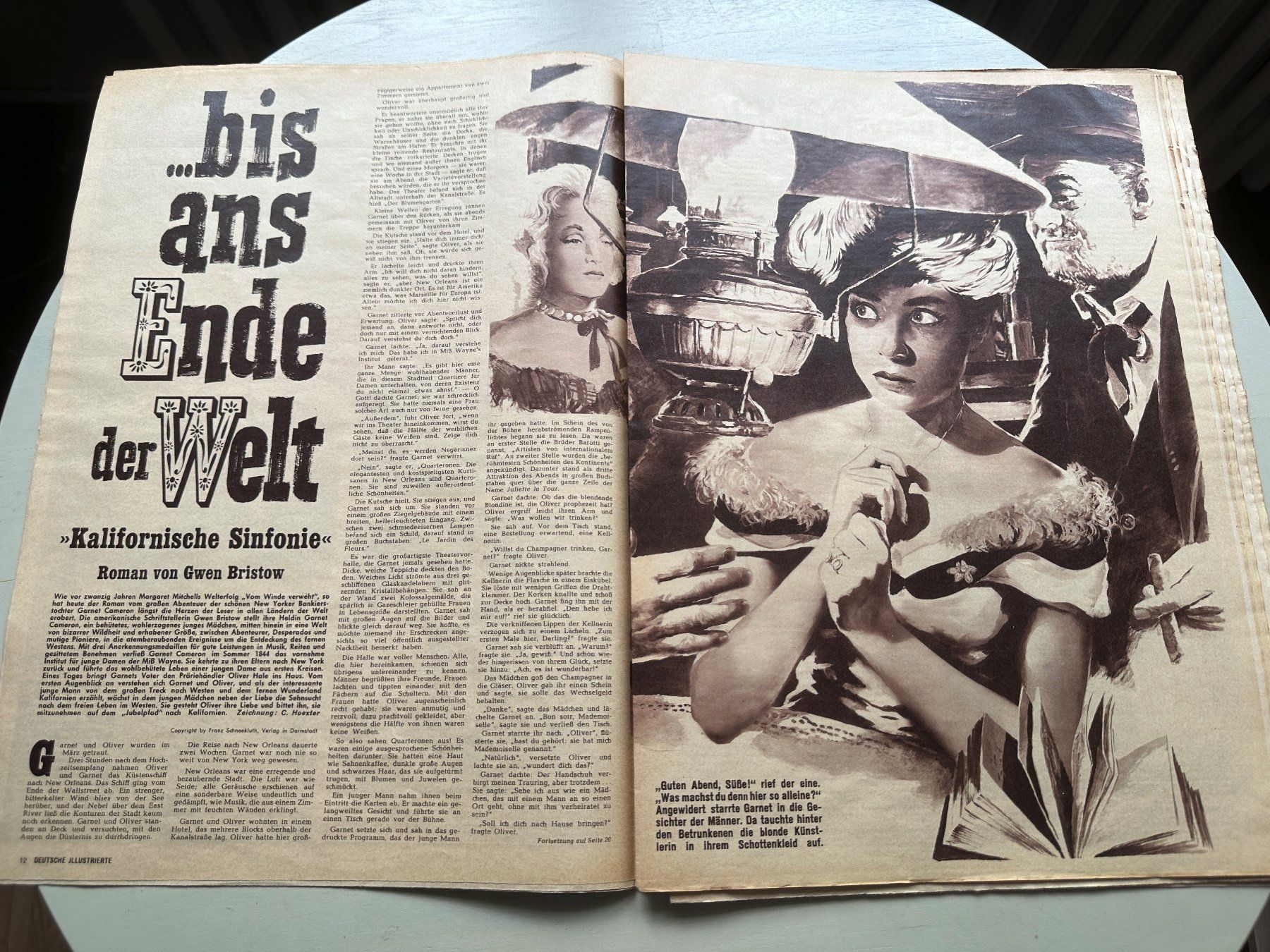Zeitschriften & Magazine: DEUTSCHE ILLUSTRIERTE 1955 ROMY SCHNEIDER MARILYN MONROE – Gebraucht aus Basel von Partridge 9