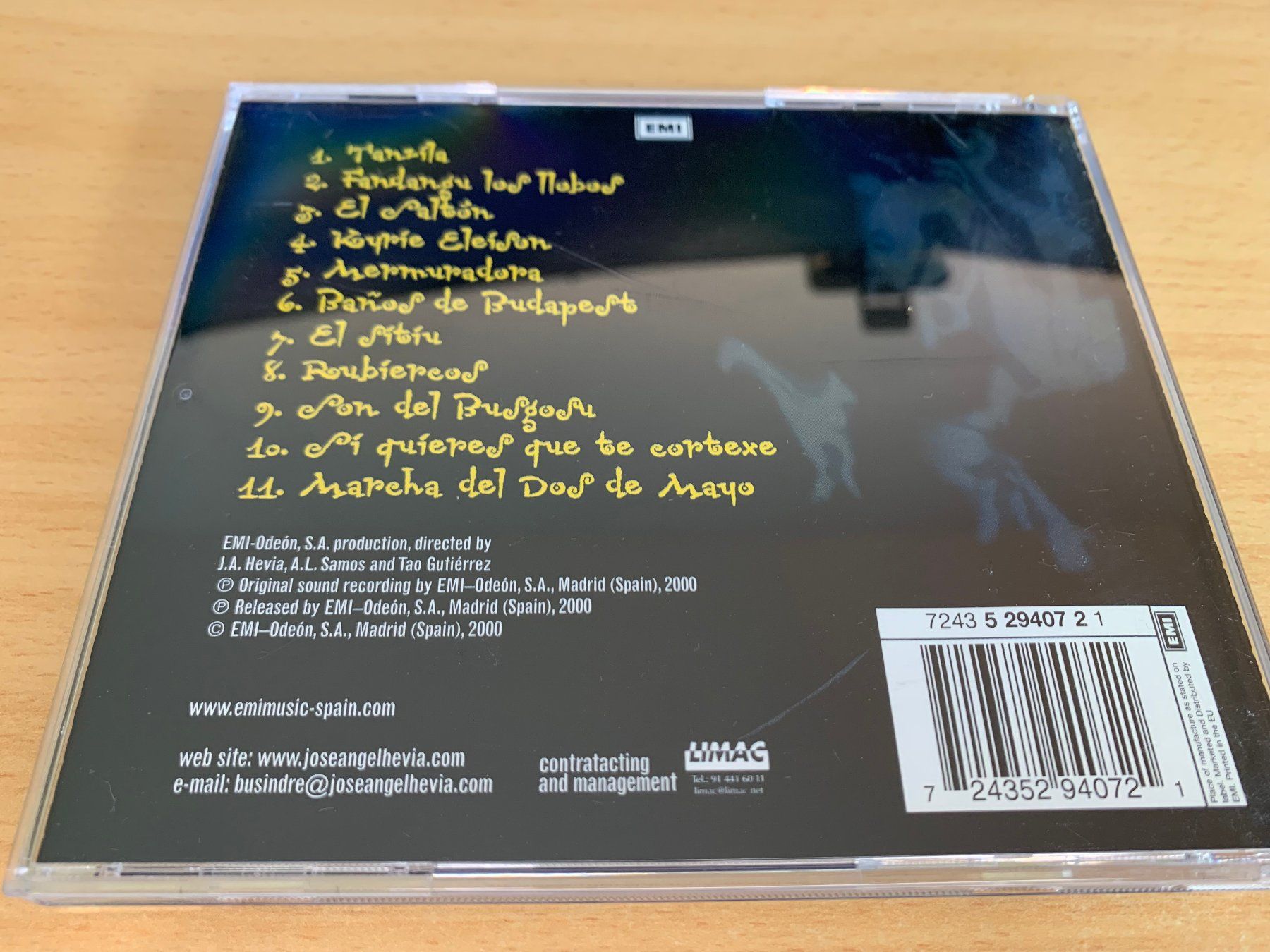 CD: Hevia – The Other Side – Usato da Rikon im Tösstal venduto da Alpenmutz 1