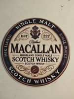 Holzschild von Macallan Whisky, Dekoration. (nov401)