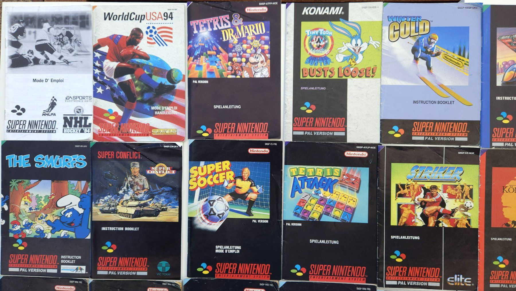 Nintendo Giochi: 22 Anleitungen Super Nintendo – Usato da Autigny venduto da zel_gvl5 1