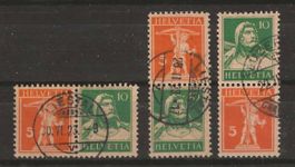 Zusammenhängende Nr. Z4 - Z6 : KP 126.--