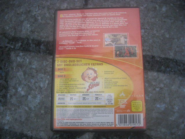 Tutti i DVDs: DVD : Die Unglaublichen – Usato da reitnau venduto da Sib7 1