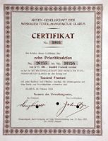 AG der Moskauer Textil-Manufaktur, Glarus - 1923 (10er)