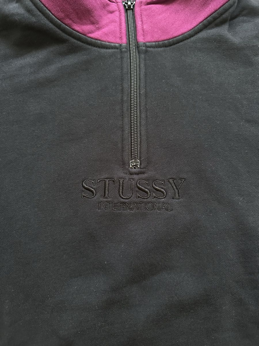 Stüssy Maglioni & Felpe: Stüssy Vintage Pulli quarter Zip Gr. S – Usato da Basel venduto da Oloir 1