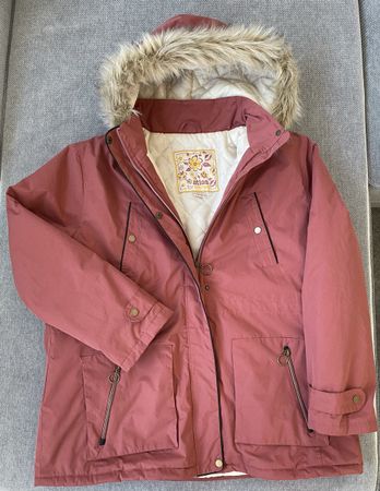 Neue Winterjacke Atlas For Women mit Kapuze Gr 50 - 52 Rosa