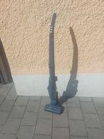 Akku Staubsauger blau gebraucht guter Zustand