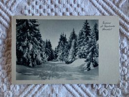 Ansichtskarte  Bonne et heureuse Anneé, gelaufen 1937