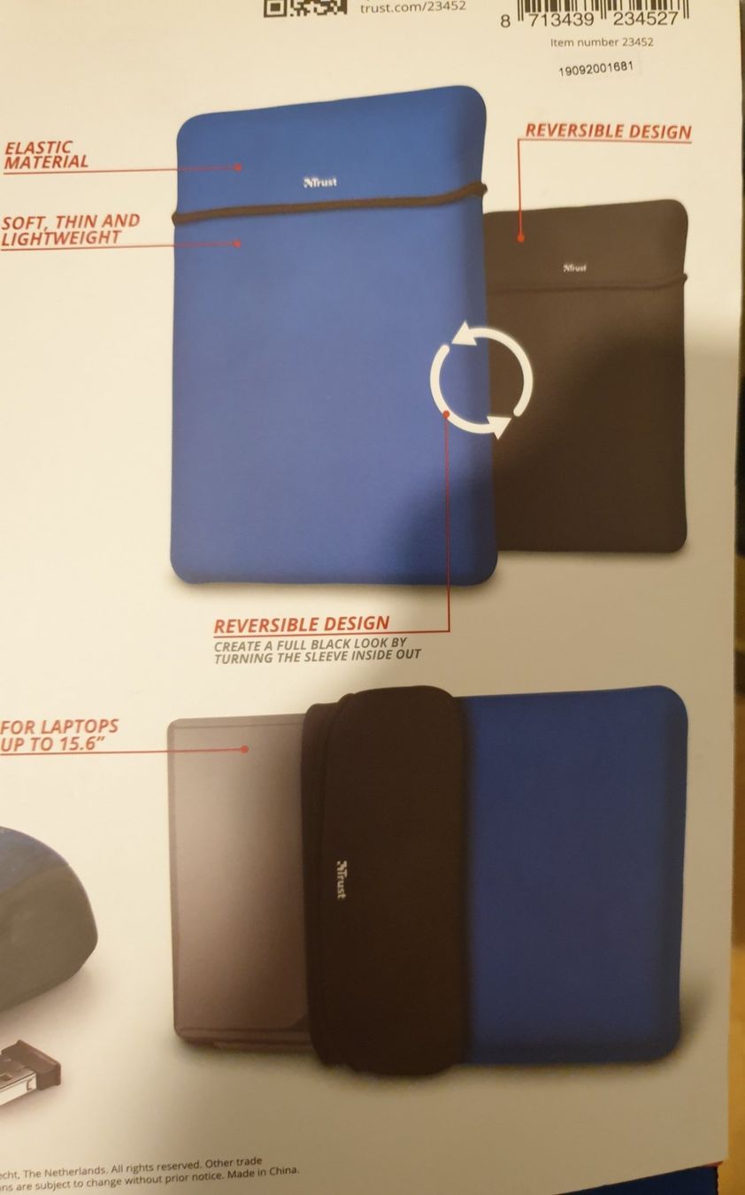 Taschen: Laptop Mappe bis 15.6" mit Wireless Maus – Neu und originalverpackt aus Horw von Arta20000 1