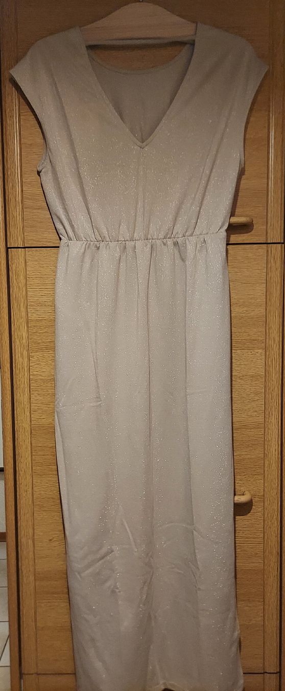 Vestiti: NEU - Kleid Beige Glitzer – Nuovo e nell'imballaggio originale da Lyss venduto da jan_xjz9 2