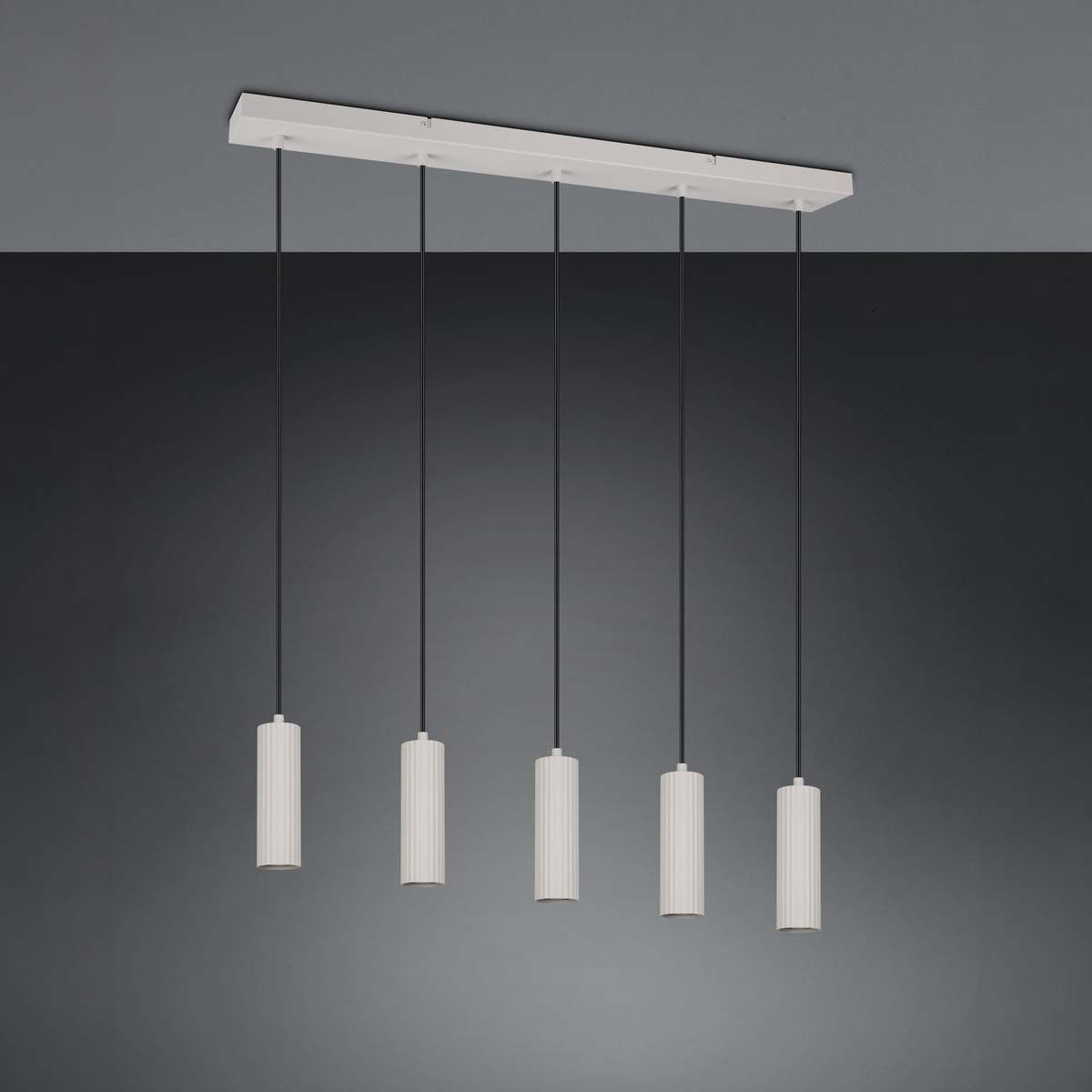Kronleuchter & Deckenlampen: Pendelleuchte, Grau, 85 cm x 9 cm – Neu (gemäss Beschreibung) aus Kreuzlingen von Smart-Light 4