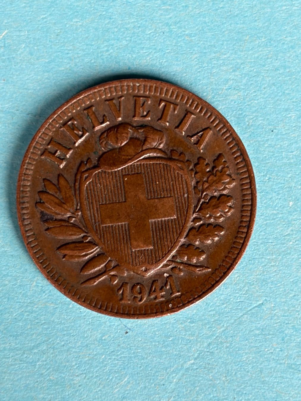 Alle Münzen: 2 Centimes 1941 Berne - Fast Vorzüglich / Presque Superbe – Gebraucht aus LE LIGNON von Katanaion