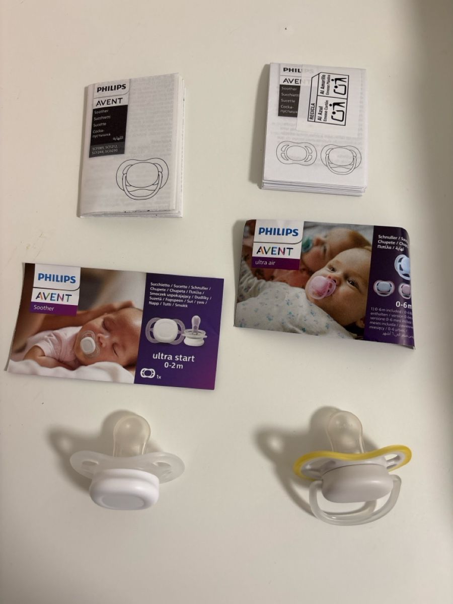 Avent Succhiotti & catenelle porta ciuccio: 2x Schnuller Philips Avent NEU – Nuovo e nell'imballaggio originale da Basel venduto da ola_ps8v