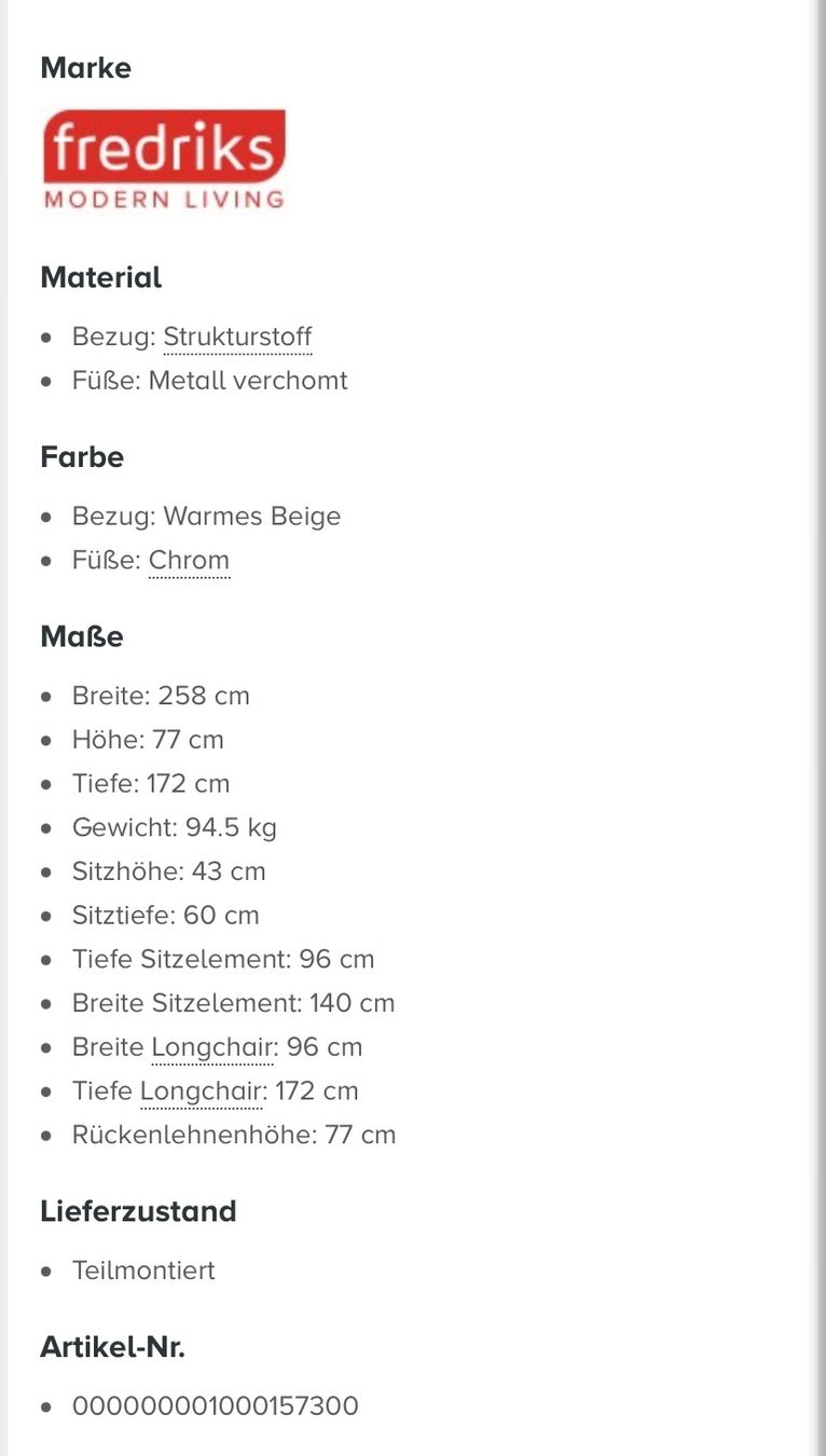 Divani: Ecksofa Graide ll – Usato da Haldenstein venduto da Gigathlon4 3
