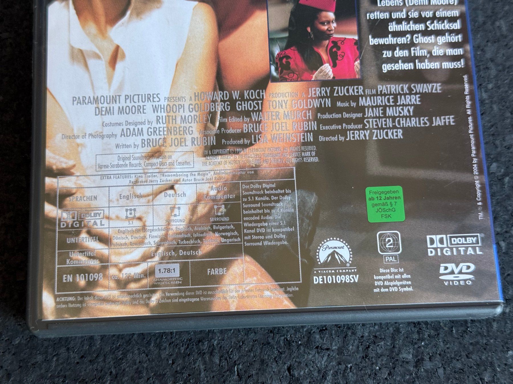 Tutti i DVDs: GHOST Nachricht von Sam DVD DE/EN – Usato da Fribourg venduto da tschjoly 3