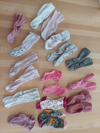 17 paar Baby Socken