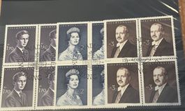 LIECHTENSTEIN Viererblock Fürstenfamilie  1960