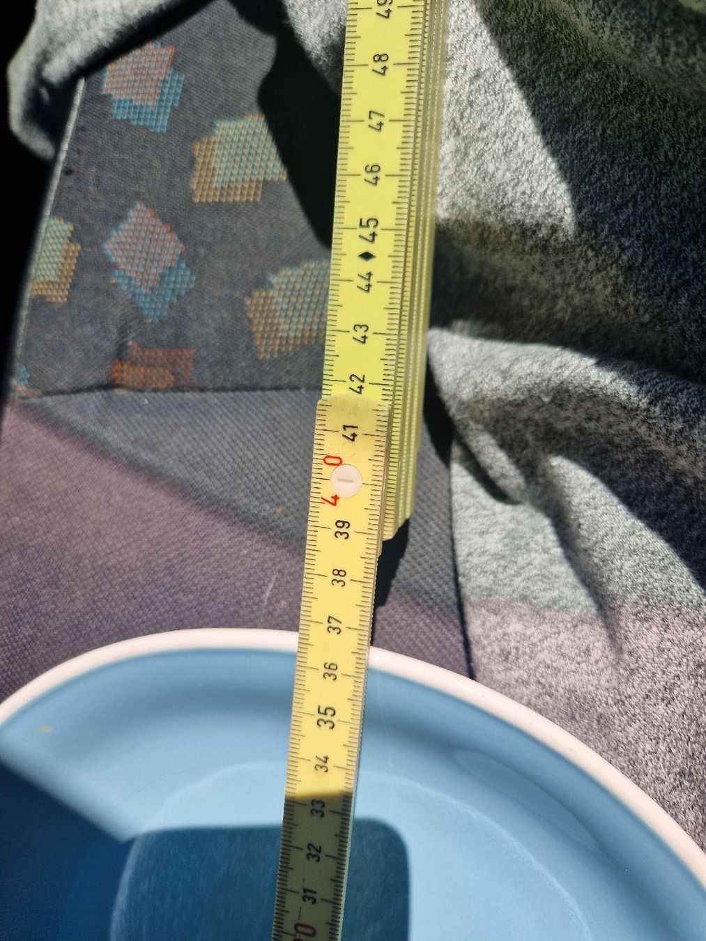 Rössler Piatti di portata: Rössler Servierplatte, hellblau, 36 cm, Top Zustand! – Usato da Mörigen venduto da Clio111 8