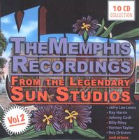 The Legendary Sun Studios THE MEMPHIS RECORDINGS 10 CD Box