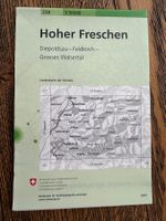 Landkarte: Hoher Freschen - 1:50‘000 - 2017 - SWISSTOPO
