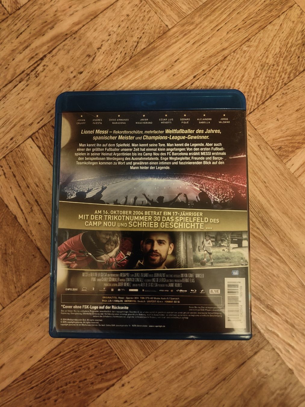Tutti i DVDs: Lionel Messi - Blu-ray Film - spanisch – Usato da Schleitheim venduto da eug_1701 1
