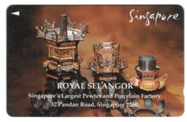 Telefonkarte Singapur Royal Selangor