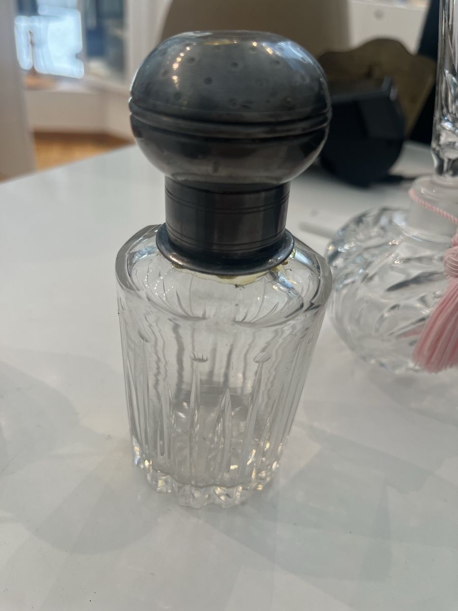 Flacons: 3 antike Parfum Flakon Kristall – D'occasion à Zürich par Starstone 3