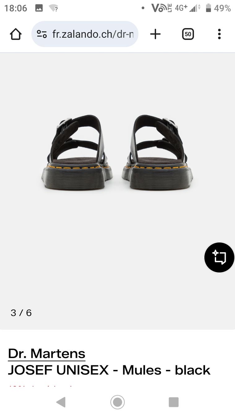 Dr. Martens Scarpe da uomo: Dr. Martens Mules Joseph unisex 39 – Nuovo (secondo la descrizione) da Autigny venduto da may_hv5f 3