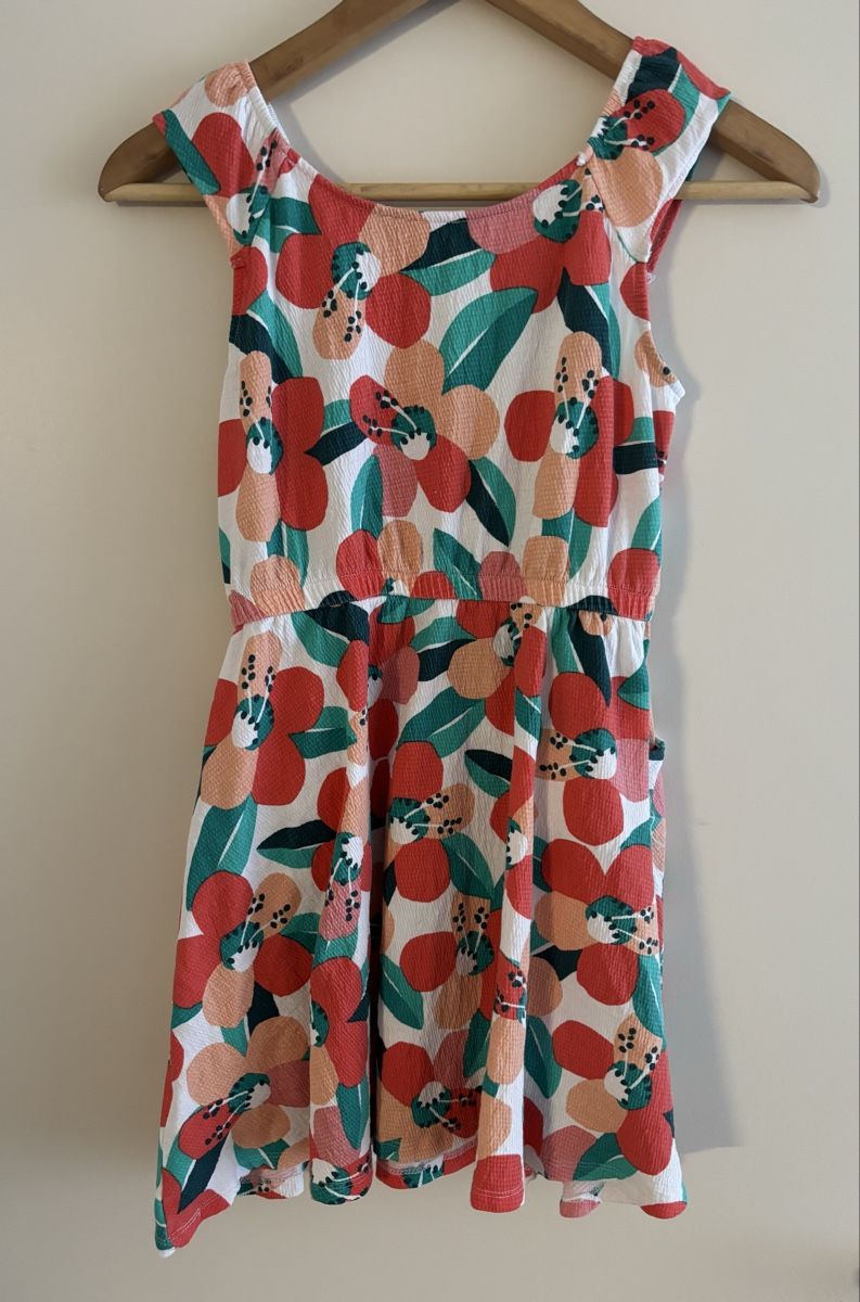 Okaidi Vestiti & Gonne: Robe d'été Okaidi à fleurs, taille 10 ans – Nuovo (secondo la descrizione) da Bernex venduto da mar_82vn 1
