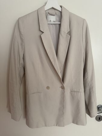Beiger H&M Blazer Grösse S