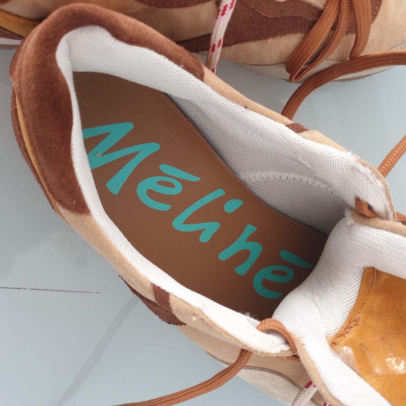 Scarpe da uomo: MELINE Ledersneaker Gr. 41 – Nuovo (secondo la descrizione) da Frenkendorf venduto da Chrigeli01 5