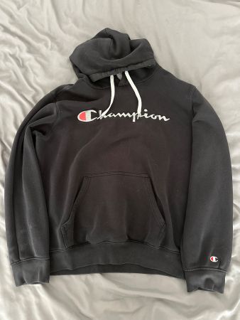 Champion Kapuzenpullover schwarz Grösse M