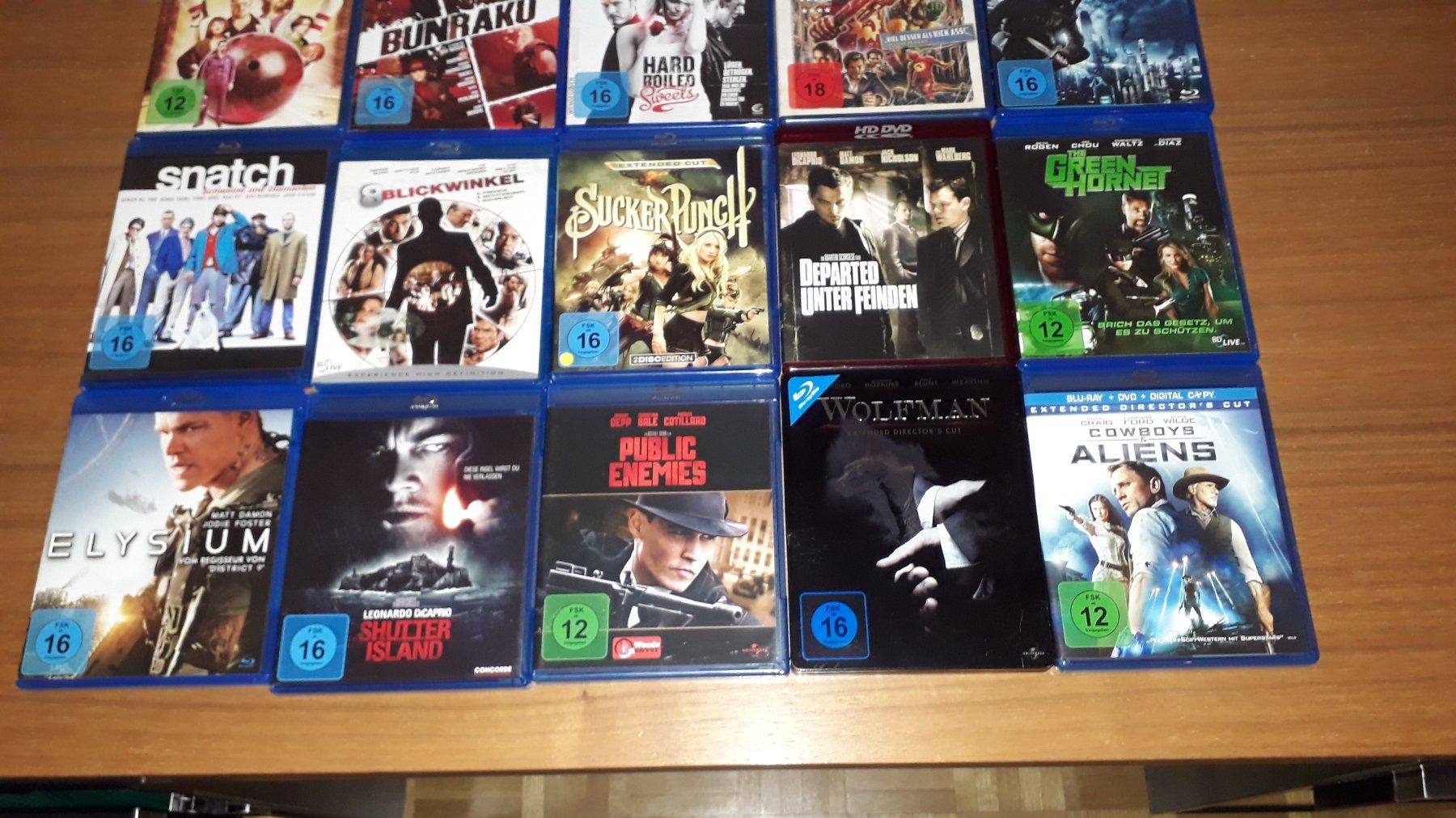 Alle DVDs: 20 Blu Ray Filme – Gebraucht aus Cham von vento9 2