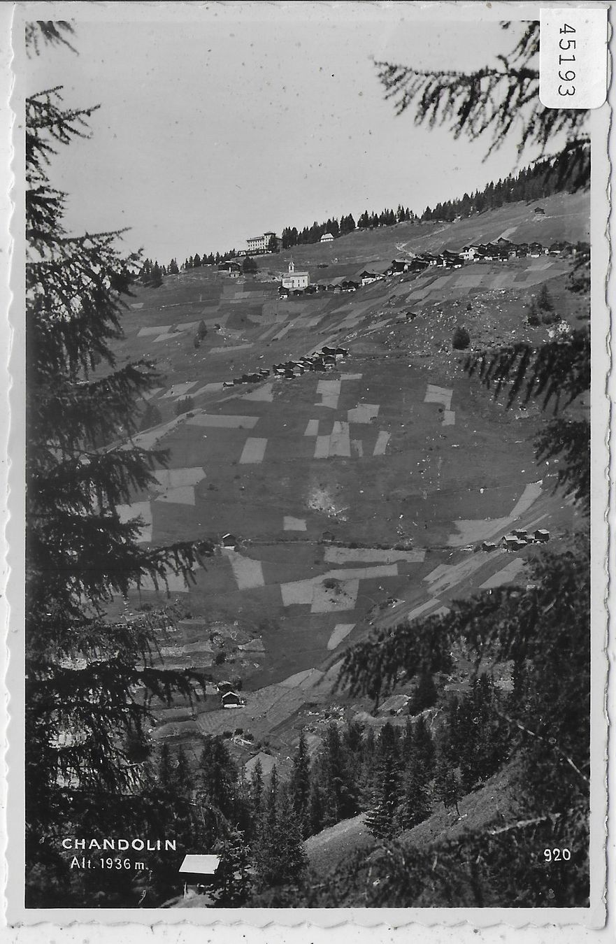 Cartes postales: Chandolin - Vue generale – D'occasion à Ettingen par Kartenplanet