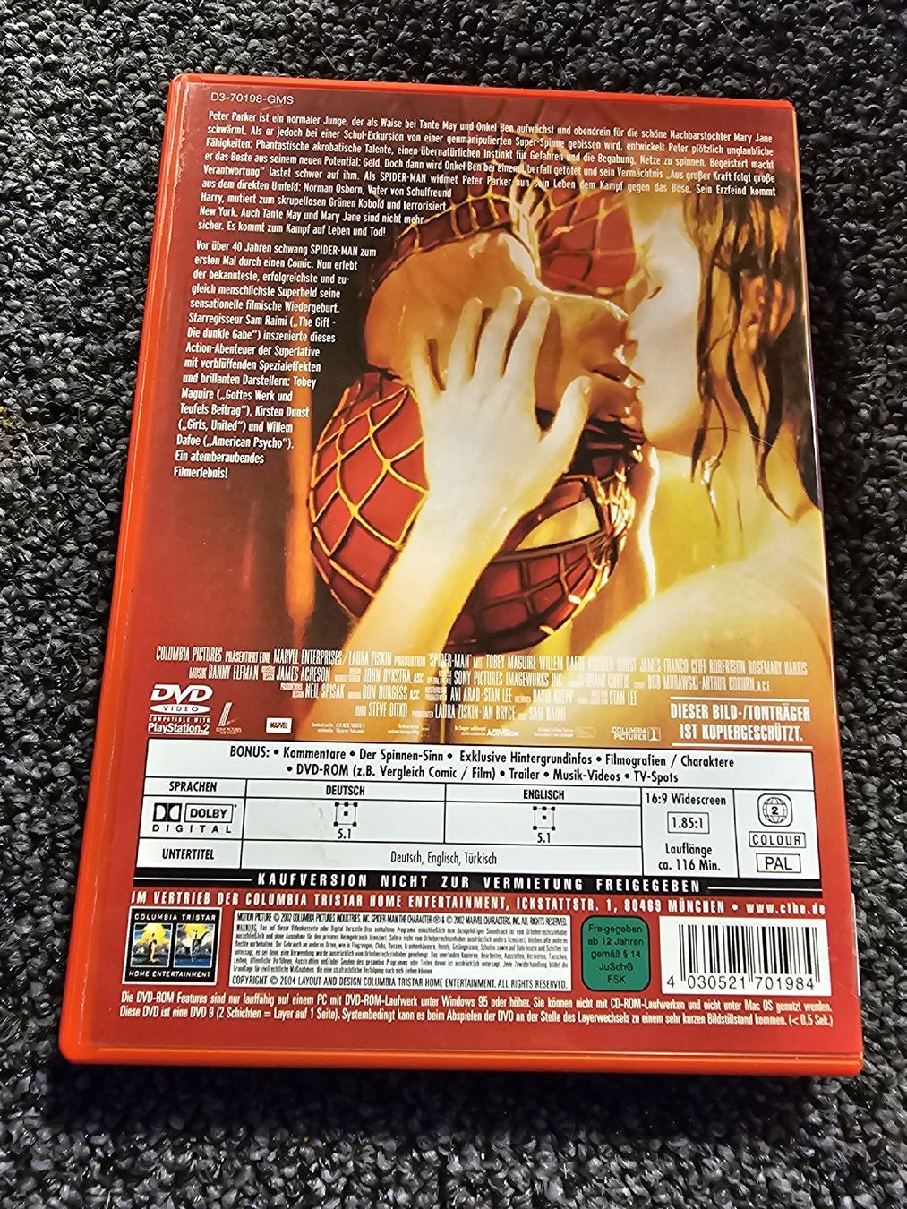 Alle DVDs: Spiderman (21059) – Gebraucht aus Ruswil von jan_bxl5 1