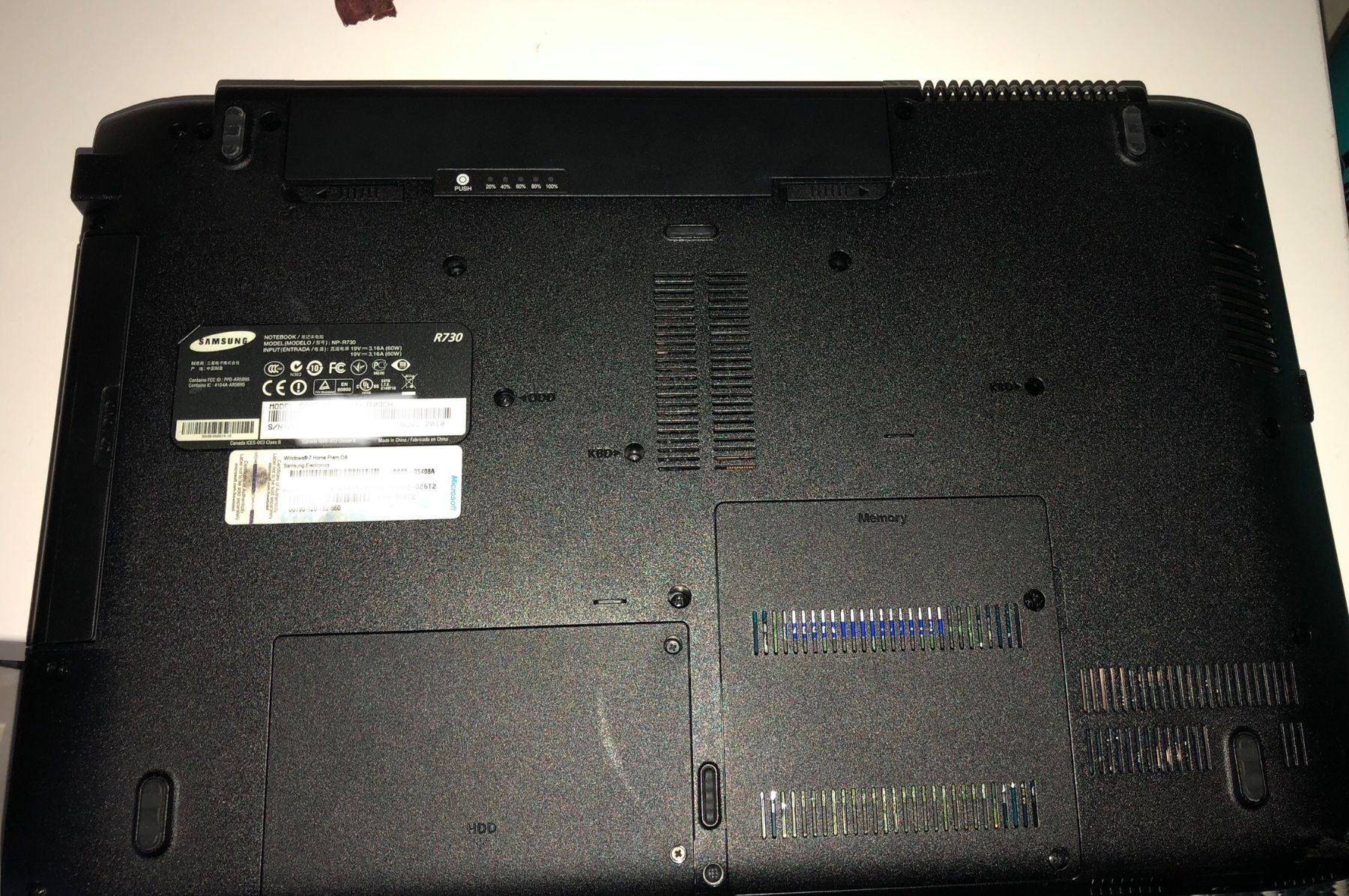 Samsung Notebook: Samsung Laptop mit Ladekabel – Usato da Luzern venduto da Garagewas 3