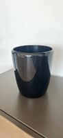Vaso in Ceramica Nera  Lucido | Minimalista | Ø 19cm