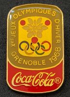 V390 Pin Coca Cola Olympic Games Olympiade - Grenoble 1968
