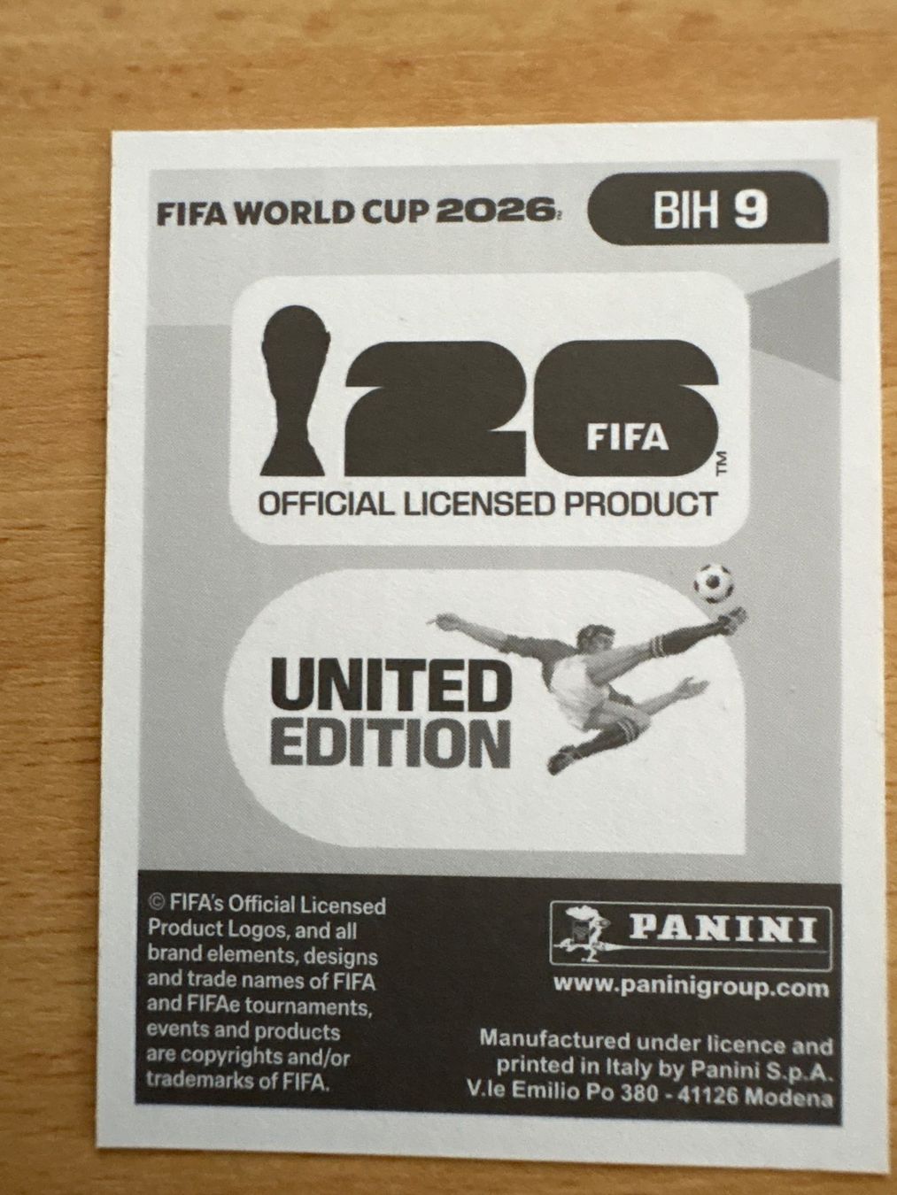Panini Carte collezionabili: Panini Sticker Benjamin Tahirovic BIH 9 Bröndby IF – Usato da Ibach venduto da lisch3 1