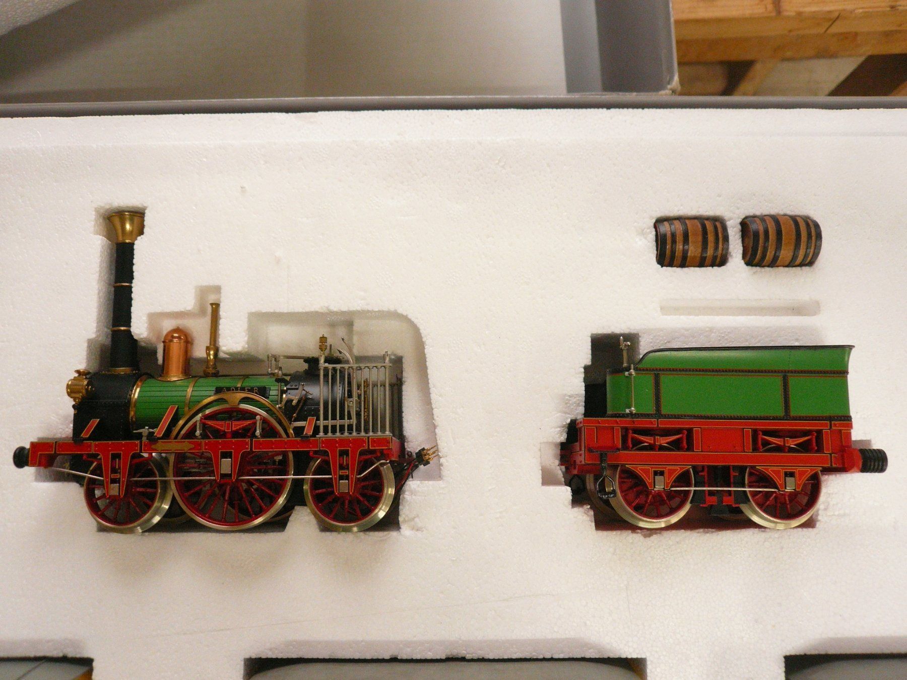 Märklin Modellini di ferrovie: SPUR 1 ADLER DAMPFLOK AUS SET 5751 – Nuovo (secondo la descrizione) da Pfaffnau venduto da nolff 7
