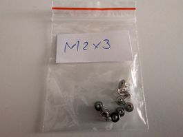 M2x3 Schrauben neu 10 Stück
