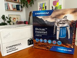Campingaz Bivouac Instastart Kocher 2600W mit 4 x Gas