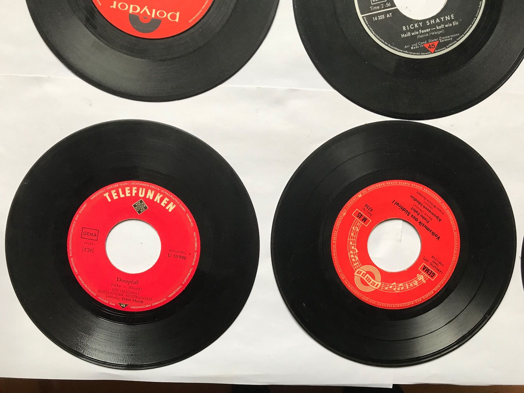 Dischi in vinile: single set nr. 4, verschiedene interpreten – Usato da liestal venduto da makai05 2