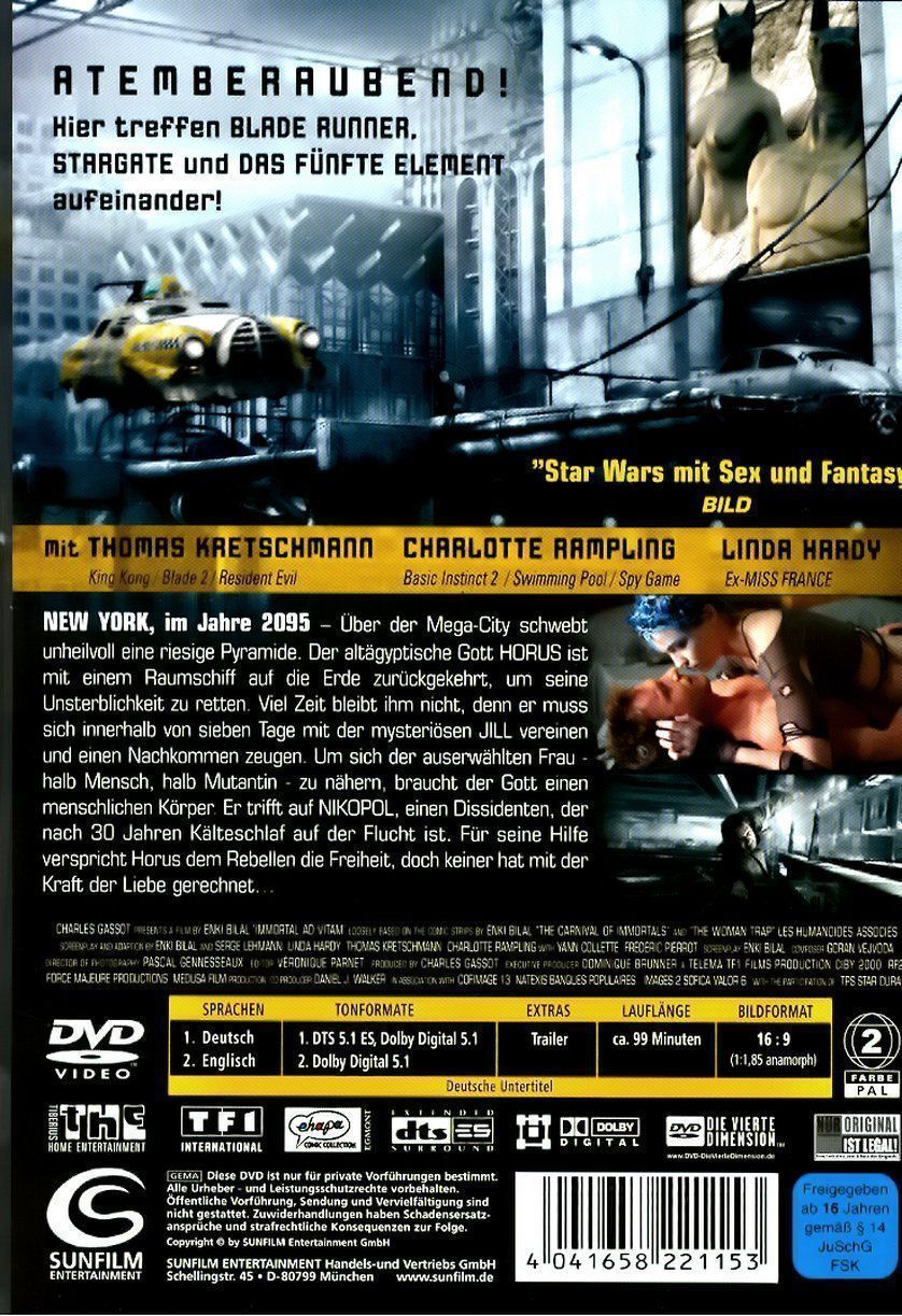 Tutti i DVDs: Immortal – Nuovo (secondo la descrizione) da Oberburg venduto da Blood-Black-Devil 1