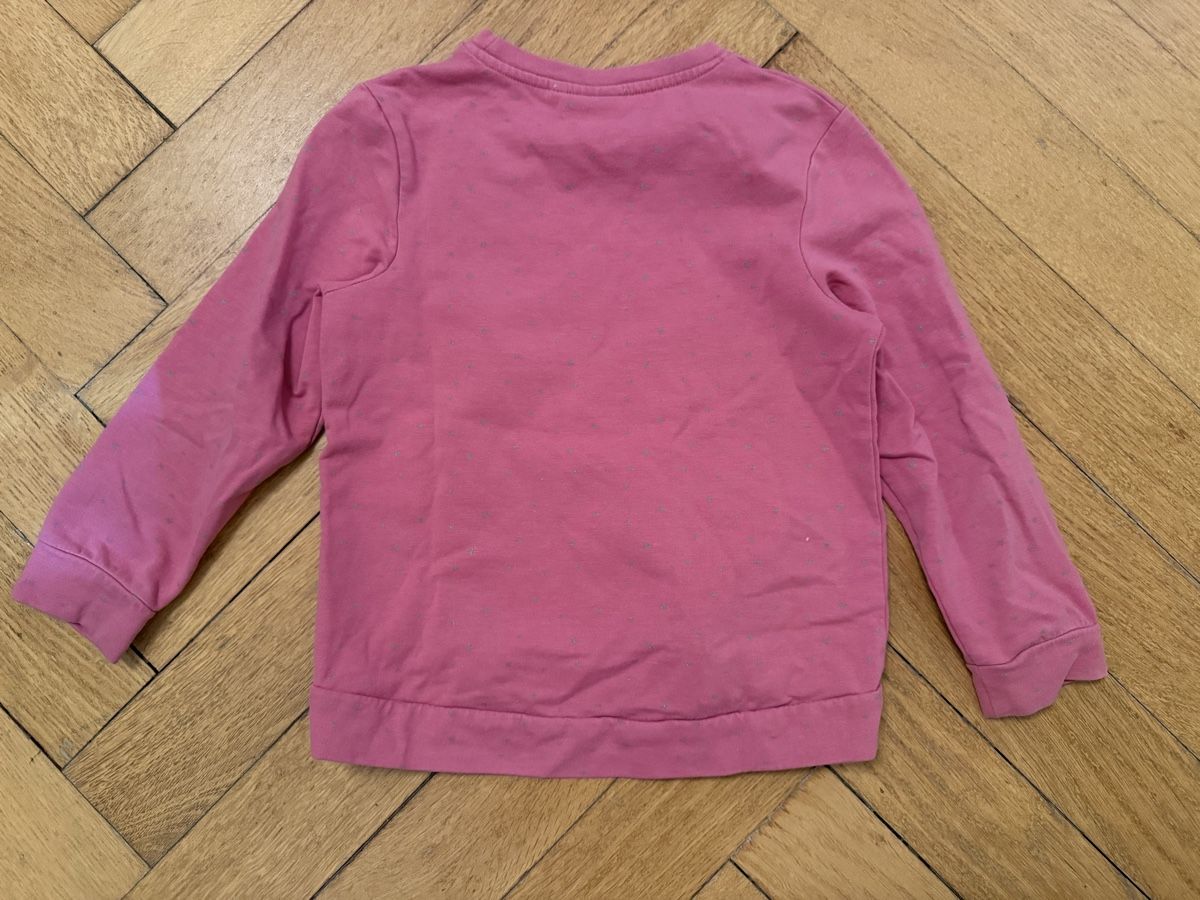Pullover & Sweatshirts: Pullover rosa Grösse 116 mit Sternen gebraucht – Gebraucht aus Bern von Elisa64 2