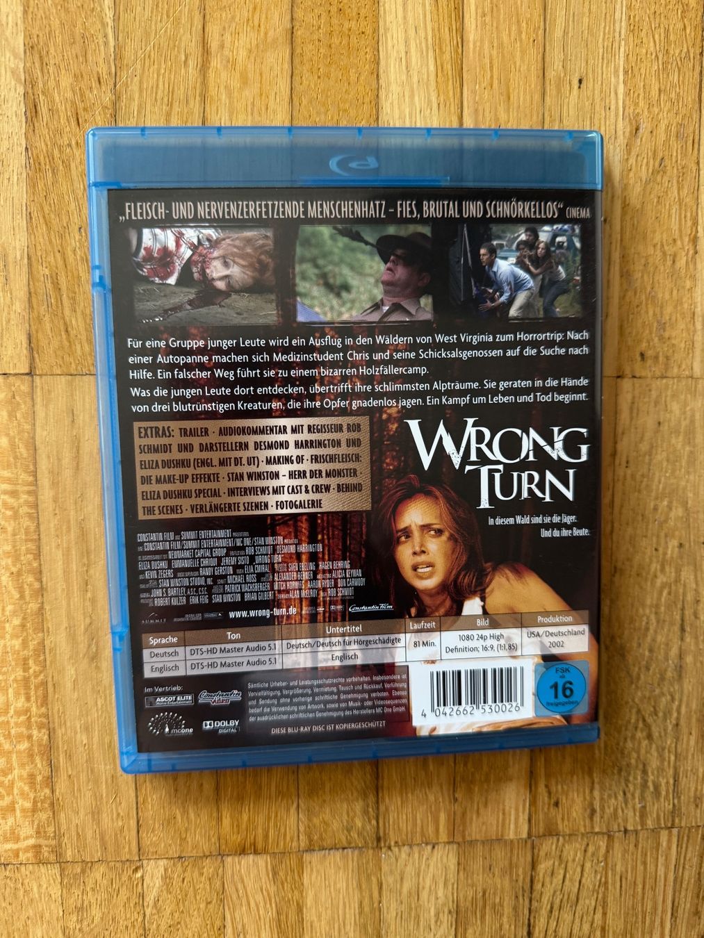 Alle DVDs: WRONG TURN  (BLU-RAY) – Gebraucht aus Basel von san_2qlq 1