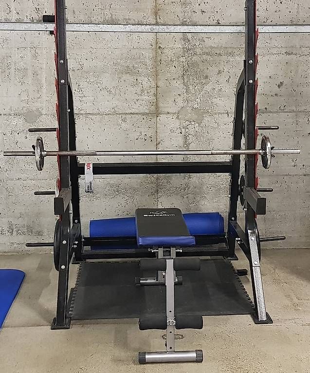 Hometrainer: massives Multi Press Rack, gebraucht – Gebraucht aus Aristau von JonesL 1