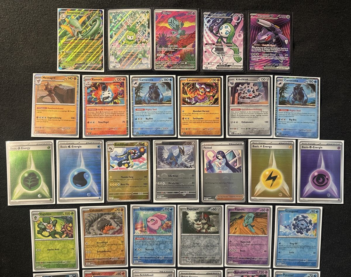 Pokémon Carte collezionabili: BLACK BOLT POKEMON SAMMLUNG – Nuovo (secondo la descrizione) da Binz venduto da Cediboy 1